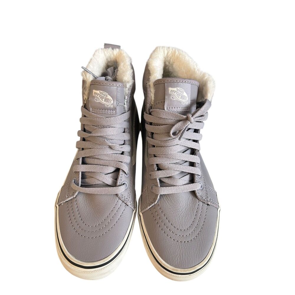 Vans Sk8-HI All Weather MTE Leather/Lilac Gray M 7.5/W 9 - Picture 2 of 8